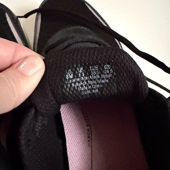 Ryka Sublime Athletic Shoes Women's Sz 8 Black EUC - Picture 6 of 7